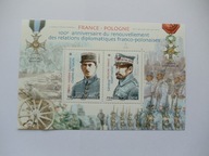 Blok 329 100 rocznica odnowienia blok Francuski