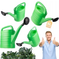 KONEWKA DO PODLEWANIA ZRASZANIA OGRODOWA Z SITIKEM ZIELONA MAŁA 5L