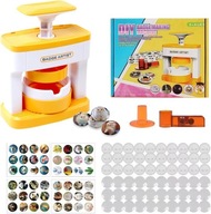 MASZYNA DO ROBIENIA PRZYPINEK IDENTYFIKATORÓW ODZNAK ZESTAW DLA DZIECI 55mm