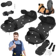 AERATOR WERTYKULATOR CZARNY NAKŁADKI NA BUTY Z KOLCAMI DO TRAWY TRAWNIKA