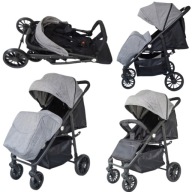 WÓZEK DZIECIĘCY SPACEROWY SPACERÓWKA LEKKI SKŁADANY AMORTYZACJIA DO 18 KG