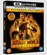 JURASSIC WORLD DOMINION 2022 4K Ultra HD Blu-ray UHD