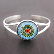 Bransoletka na prezent egzotyczna aztecka MANDALA