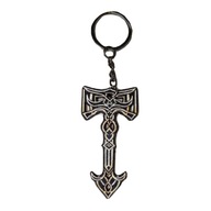 Brelok Mitologia Nordycka | Młot Thora | Mjolnir |Grawer|Drewno + Łańcuszek