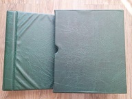 cpSEGREGATOR-OKŁADKA LEUCHTTURM Z ETUII + 43 KARTY VARIO 2C - przeźroczyste