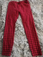 Legginsy w kratkę