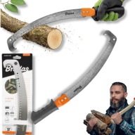 PIŁA RĘCZNA DO GAŁĘZI PIŁKA GAŁĘZIÓWKA Z HAKIEM OGRODOWA STALOWA SOLIDNA