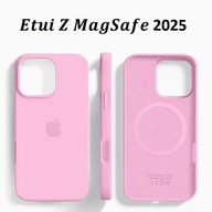 Etui do Apple iPhone 16 Pro Max Silicone Różowy Z LOGO i MagSafe