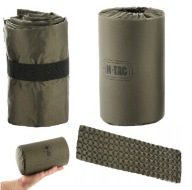 MATERAC DMUCHANY TURYSTYCZNY KARIMATA WOJSKOWA 60x195x5 BIWAK KEMPING OLIVE