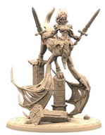 Vampire Lord Wampirzyca Potworny Centaur C Pinup Fantasy Druk 3D