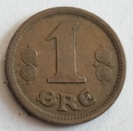 moneta Dania 1 ore 1913 Król Chrystian X (2)