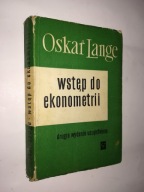 WSTEP DO EKONOMETRII - Oskar Lange (1961)