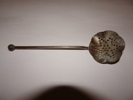 Stara łyżeczka, łyżeczka do grzybków do cukru pudru, vintage, retro