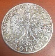 5 Złotych 1933 srebro - ładna