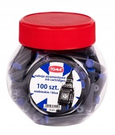 Naboje do piór TOMA NIEBIESKI słoik 100szt TO-611