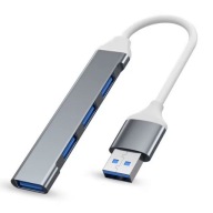 HUB / Rozgałęźnik / Rozdzielacz USB 3.0 4w1 OTG / Trójnik /Odgałęźnik USB-A