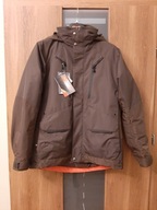 Kurtka Graff 655 z kapturem L zimowa myśliwska wojskowa zielona