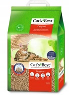 ŻWIREK DLA KOTA DREWNIANY ZBRYLAJĄCY EKOLOGICZNY CAT'S BEST ORIGINAL 20L