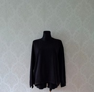 Lenoshka Girls plus size damska czarna bluza dresowa 50/52