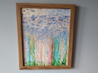 Obraz ręcznie malowany Abstrakcja