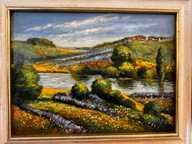 obraz autorstwa MARIANA KRAWCZYKA, Malbork, olej 2022 r.