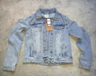 COOL CLUB kurtka WIOSENNA jeansowa KATANA 164 cm dziewczynka NOWA