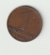Austria 1 Groschen 1925 ladny stan