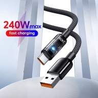 240W QC3.0 Kabel USB do szybkiego ładowania typu C