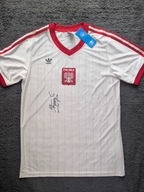 Koszulka Polska 1982 JÓZEF MŁYNARCZYK z autografem