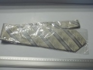 KRAWAT PASKI I KWIATY 9CM