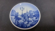 Mały kolekcjonerski talerzyk ozdobny Denmark porcelana mini vintage design
