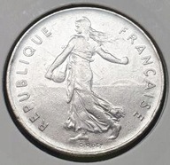 *FRANCJA [0100] *5 Franków 1978 signatura O.Roty H