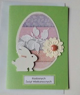 Kartki świąteczne na Wielkanoc ręcznie robione