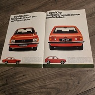 Opel 1977 Rekord Kadett Opel City Ascona Manta