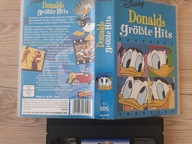 KACZOR DONALD - BAJKA DISNEY - NIEMIECKI - KASETA VHS