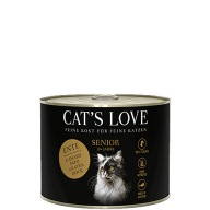 CAT'S LOVE Senior Ente - kaczka z olejem z krokosza i lubczykiem (200g)