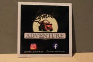 NAKLEJKA - ZŁOMEK ADWENTURE - TRAVEL - CAMPER - KOLEKCJA - AUTO