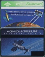 KTS - WIELKA BRYTANIA # STACJA KOSMICZNA MIR # 1993 # karta nowa **