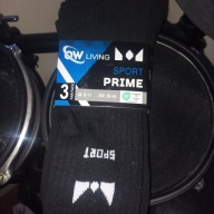 SKARPETY boys MĘSKIE BAWEŁNIANE skarpetki SPORTOWE CZARNE WYSOKIE 3 PARY