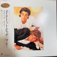 Wham! Make It Big EX+/EX- Japan Obi LP 1984 Epic 28 3P 555