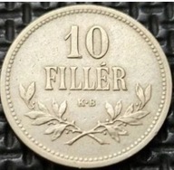 *WĘGRY [1426]*10 Fillerów (Filler) 1915 Fr Józef I Korona austro-węgierska