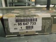 Klocki ham oryg ASO przód Citroen ZX AX C15 OE