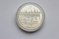20 zł z 1995 r. - 75. rocznica Bitwy Warszawskiej