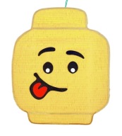 Piniata urodzinowa XXL Ludzik lego głowa+ kij gratis