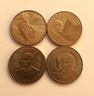 2 zł Zestaw 4 monet - Jan Paweł II 2003 2014