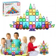 KONSTRUKCYJNE KLOCKI DIAMENTOWE MAGNETYCZNE PicassoTiles 100 smartmax