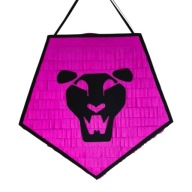 Piniata K-pop Demon Hunters Saja Boys. Zestaw z kijem i konfetti.