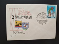 Filatelistyczna Wystawa Przyjaźni, Katowice 1975- koperta okolicz. z datow.