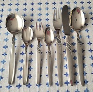 Sztućce posrebrzane dla 5 os. pr.100 Wilhelm Schäfer & Sohn