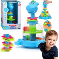 BĄCZEK METALOWY WIRUJĄCY ŚWIĘTY MIKOŁAJ ZABAWKA TRADYCYJNY